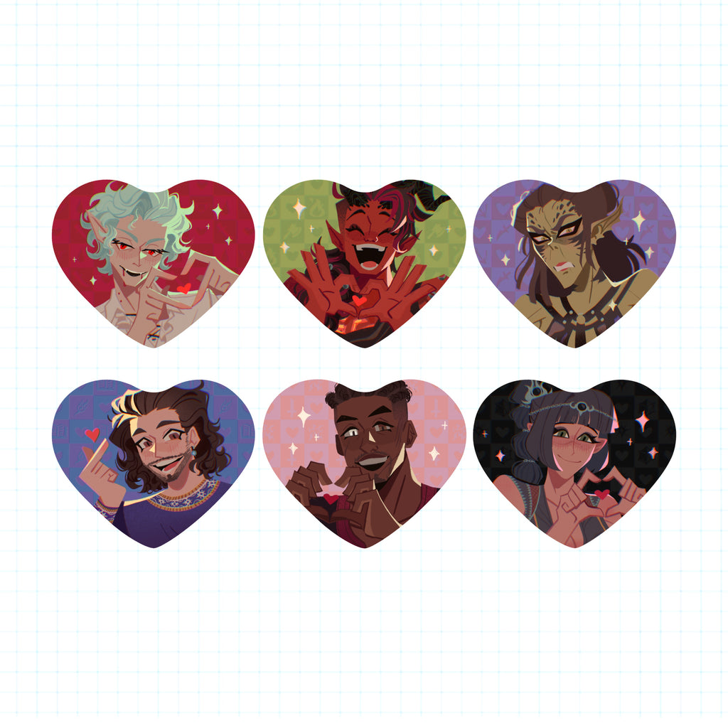 BG3 Heart Buttons