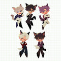 LADS Cat Butler Charms