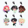 [ALNST] Rainbow Holo Charms