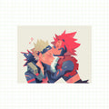 KRBK Forehead Kiss Print