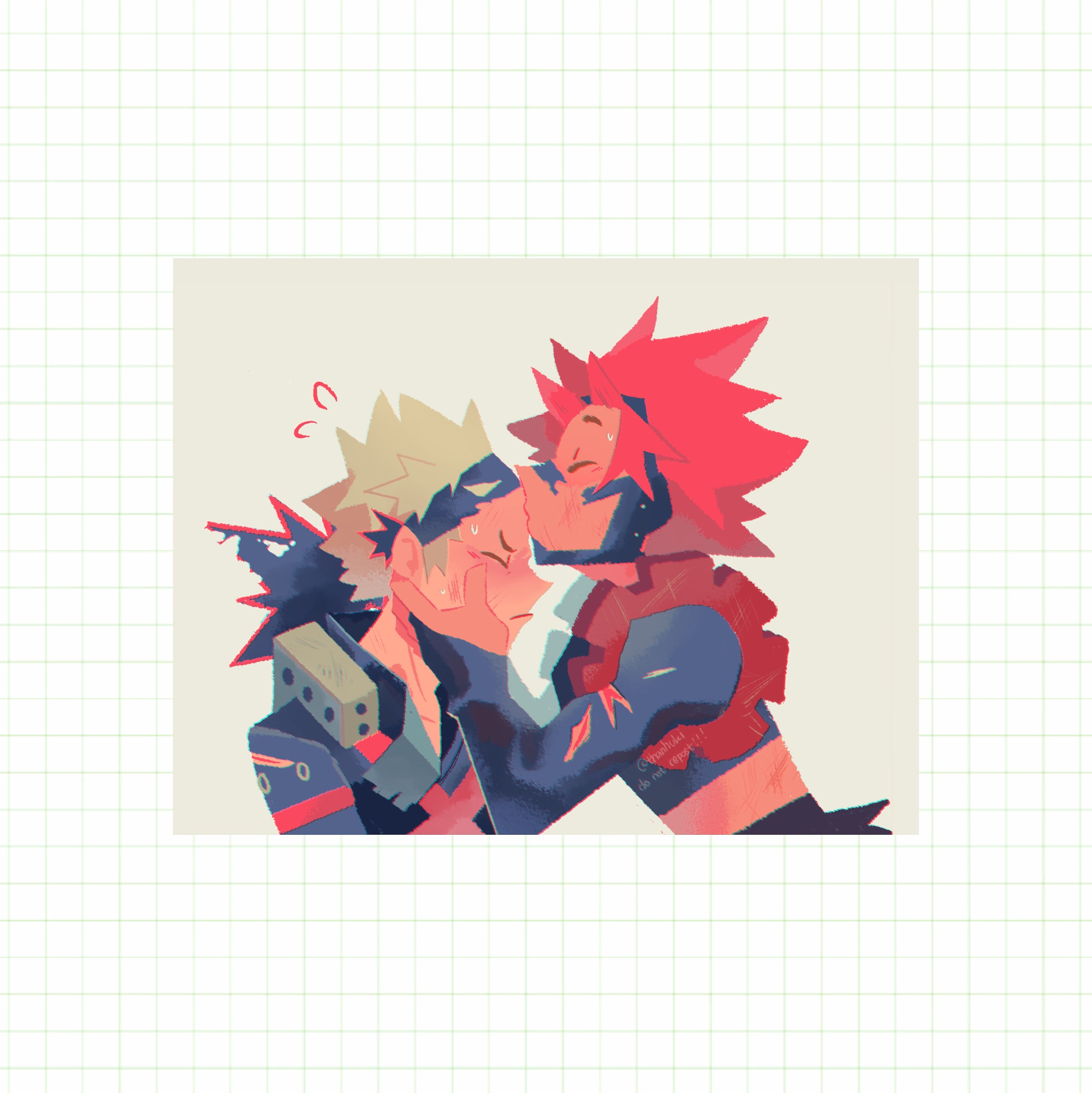 KRBK Forehead Kiss Print