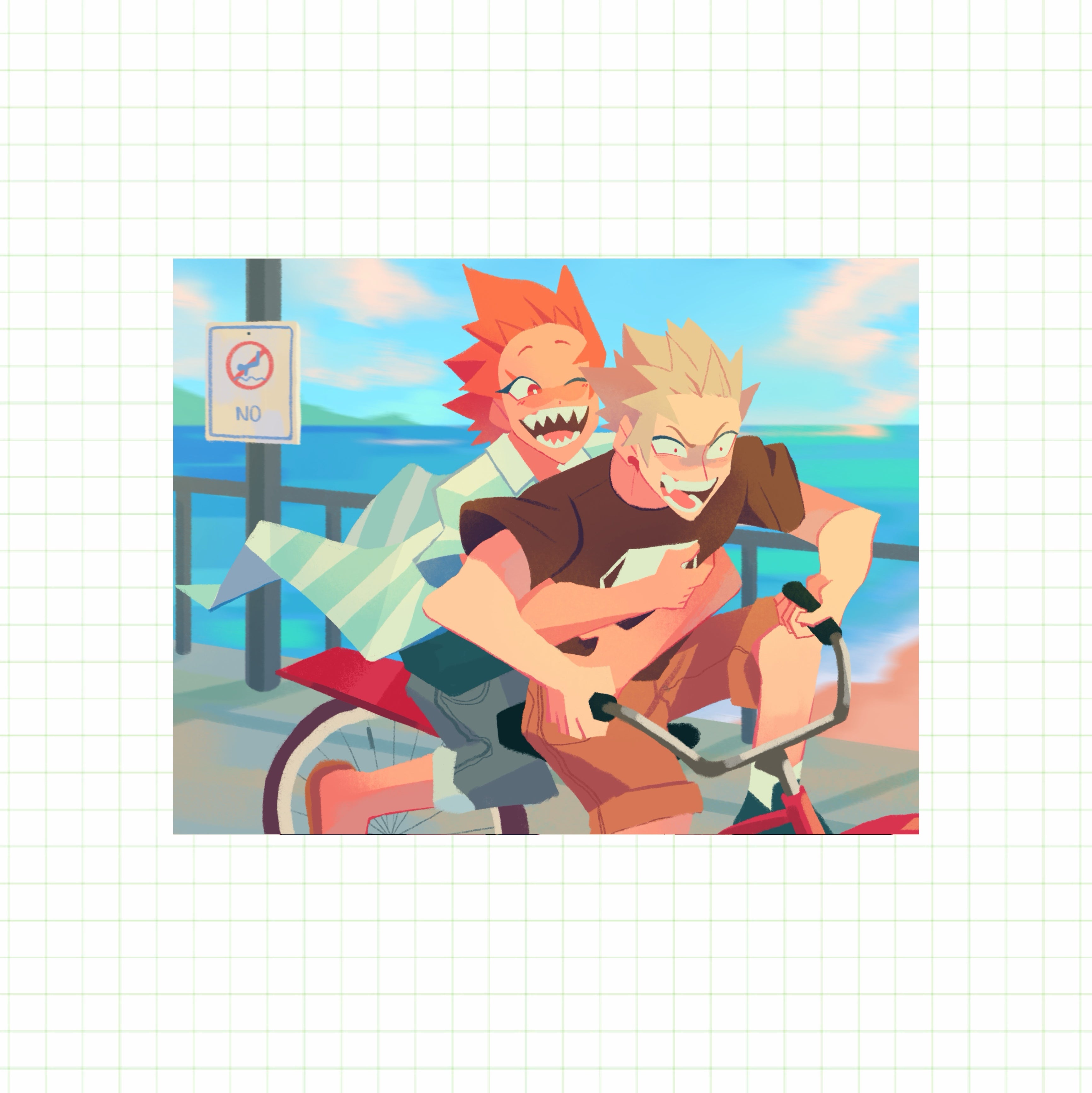 KRBK Bike Ride Print