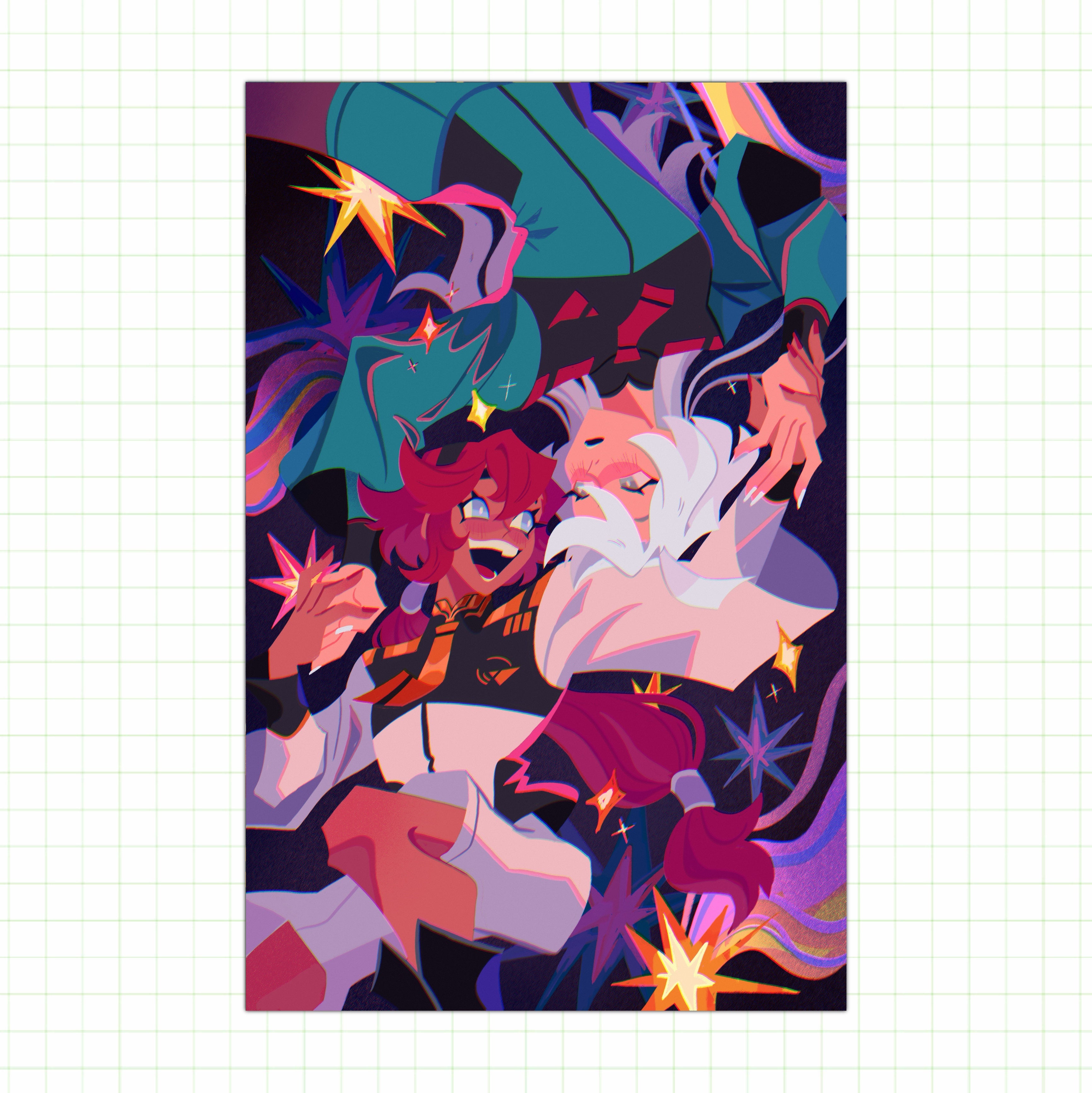 Gundam Witch Print