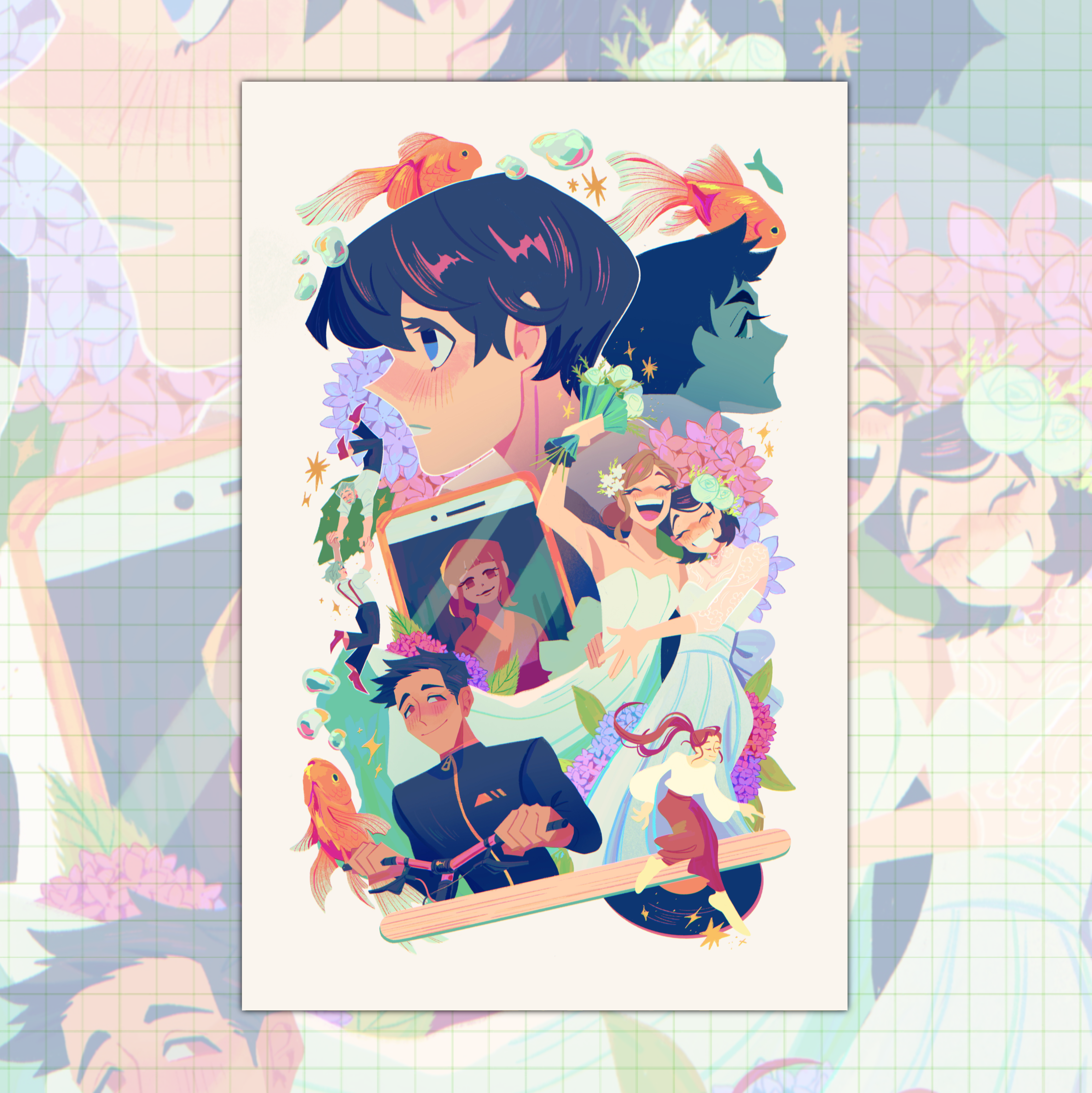 Our Dreams At Dusk Print